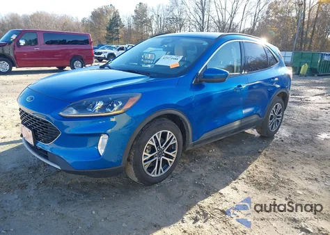 2020 Ford Escape Sel z USA, uszkodzony, nr VIN 1FMCU0H60LUA37116
